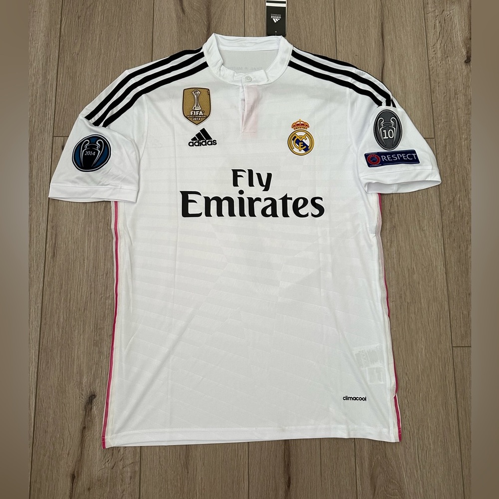Real Madrid James Rodriguez Jersey white